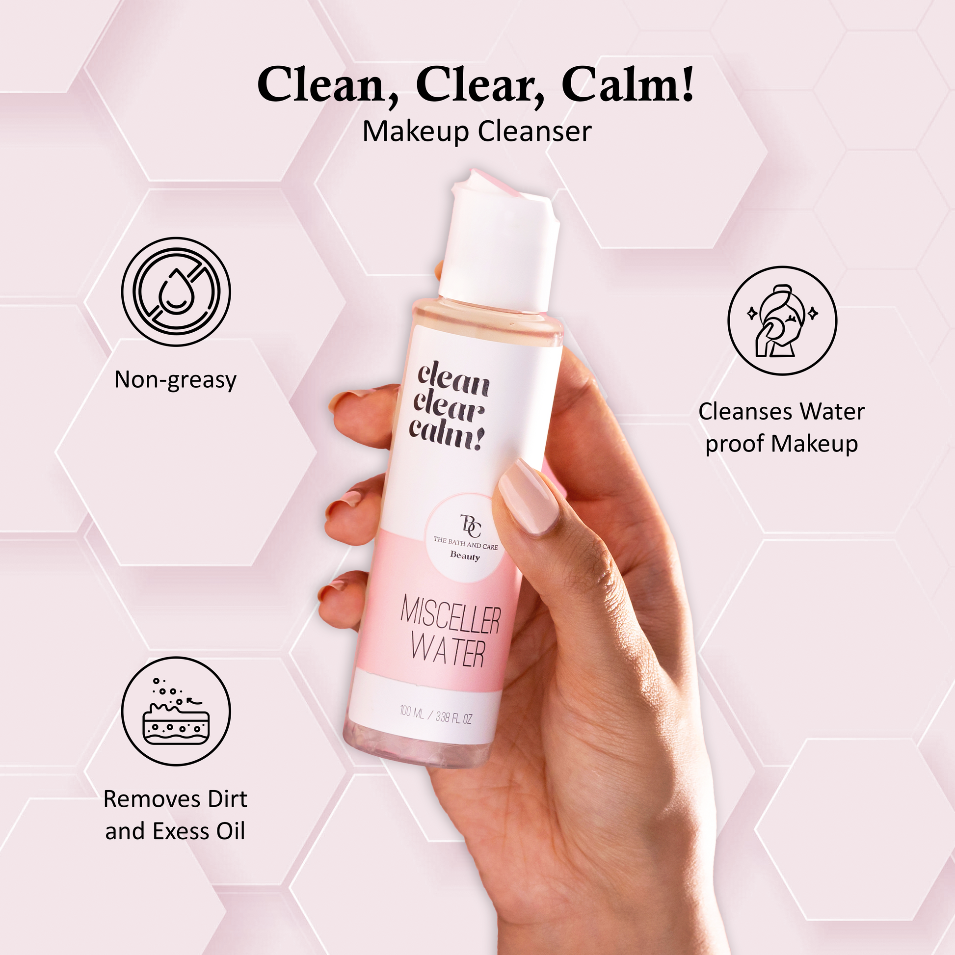 Micellar Water Make up Cleanser The Bath and Care