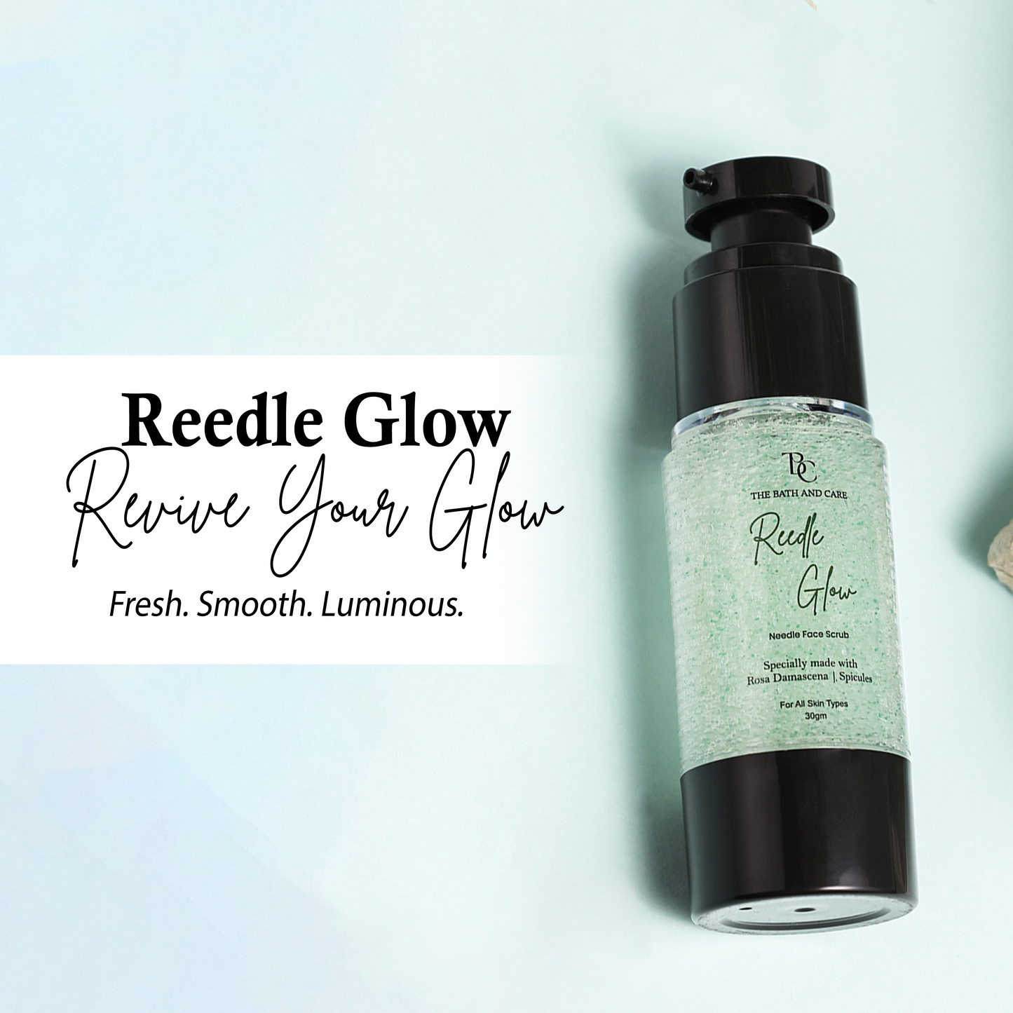 REEDLE GLOW - FACE SCRUB The Bath and Care