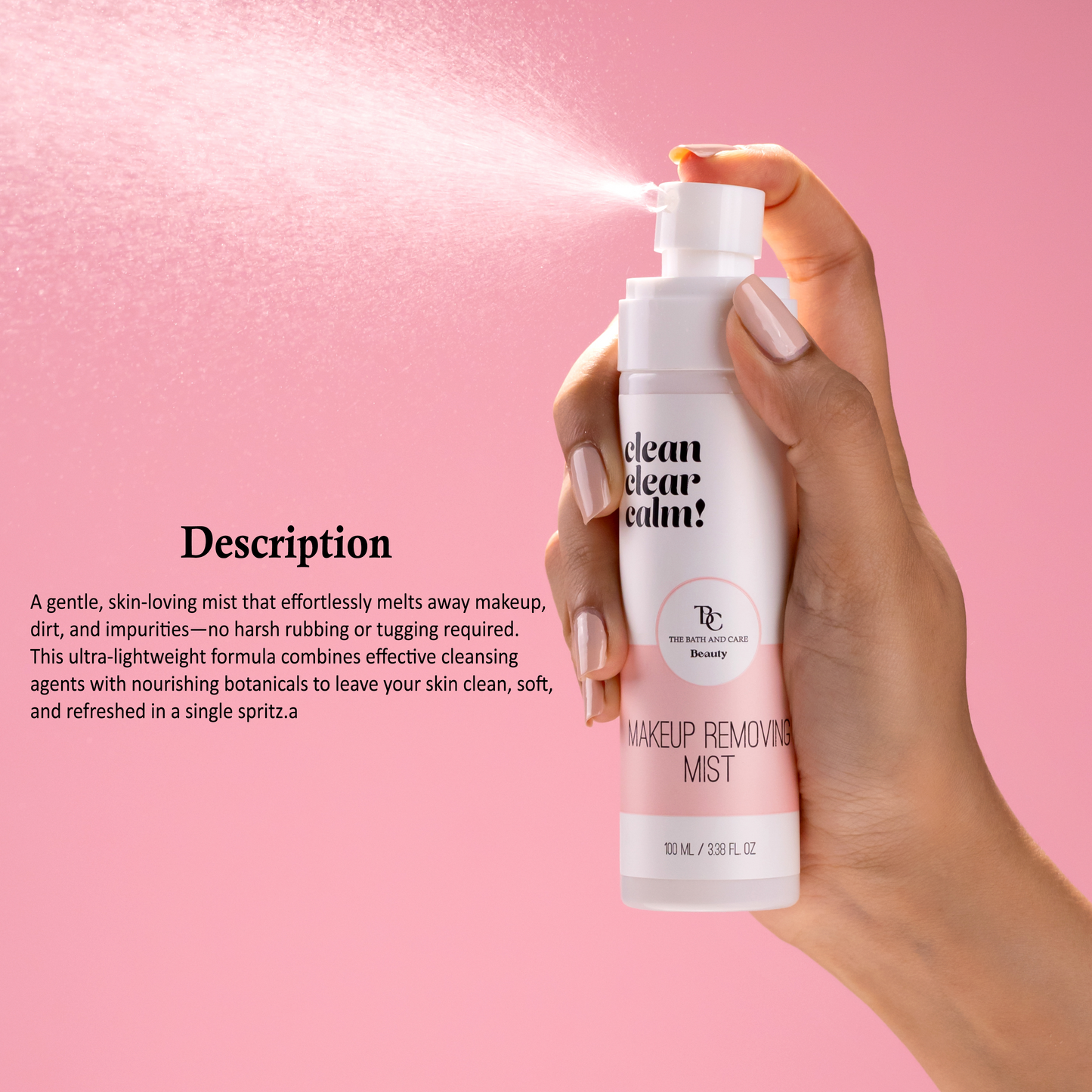 Makeup Removing Mist Spray The Bath and Care