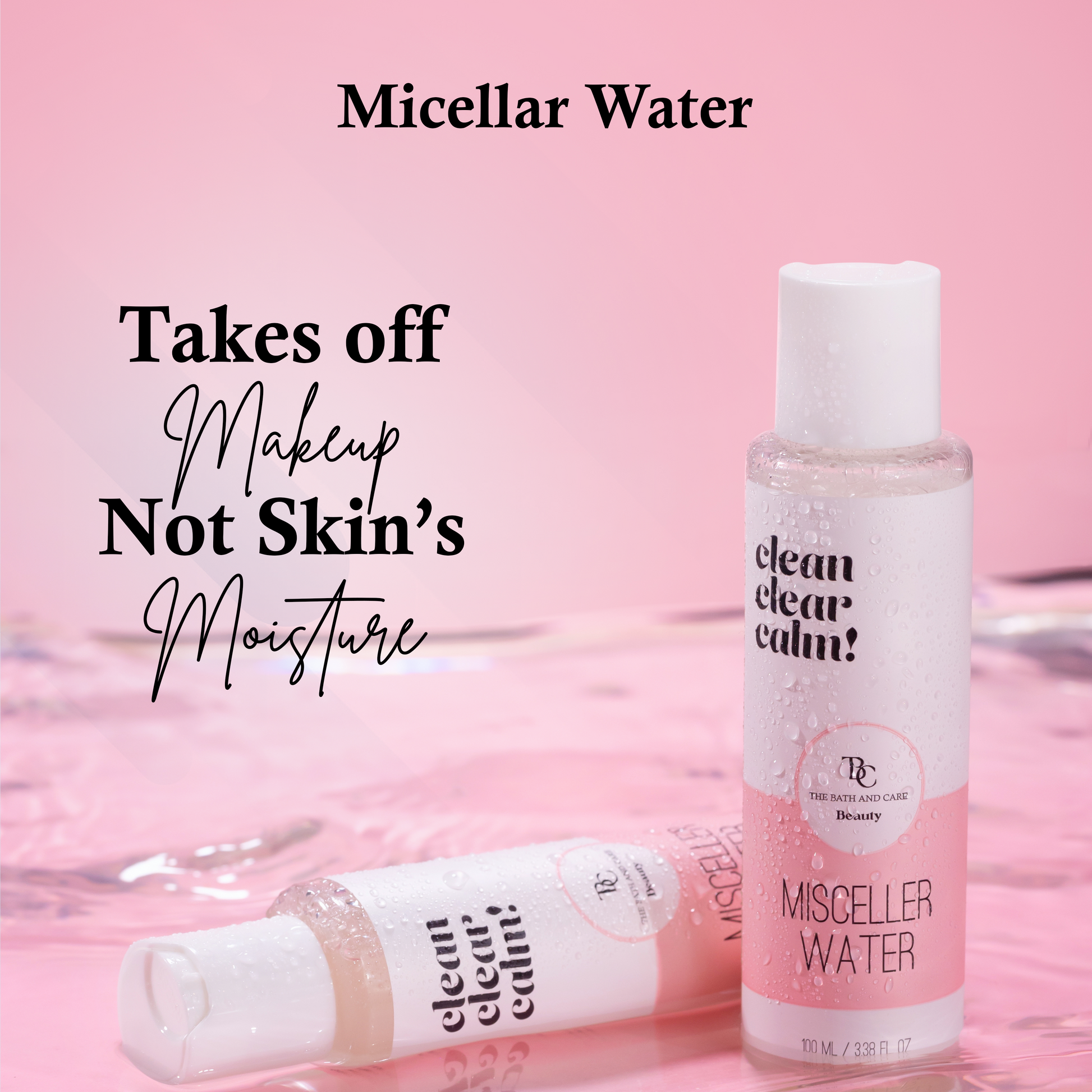 Micellar Water Make up Cleanser The Bath and Care