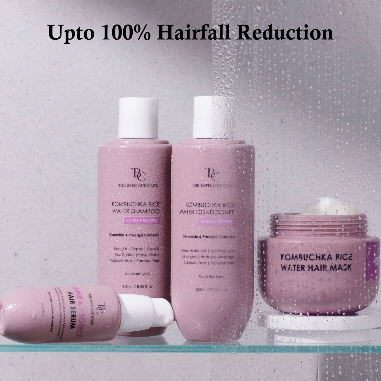 KOMBUCHKA RICE WATER HAIR MASK – REPAIR & RESTORE The Bath and Care