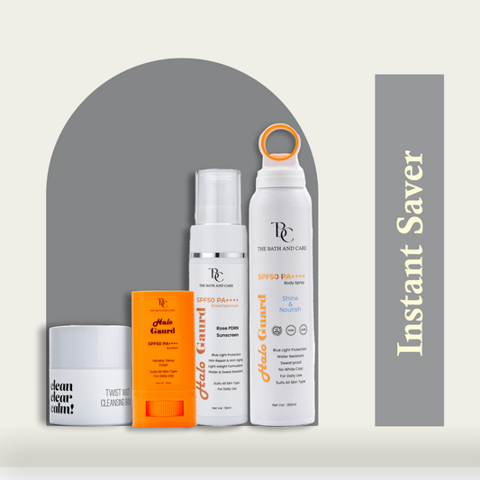 Makeup Remover Balm + Sunscreen Range The Bath and Care