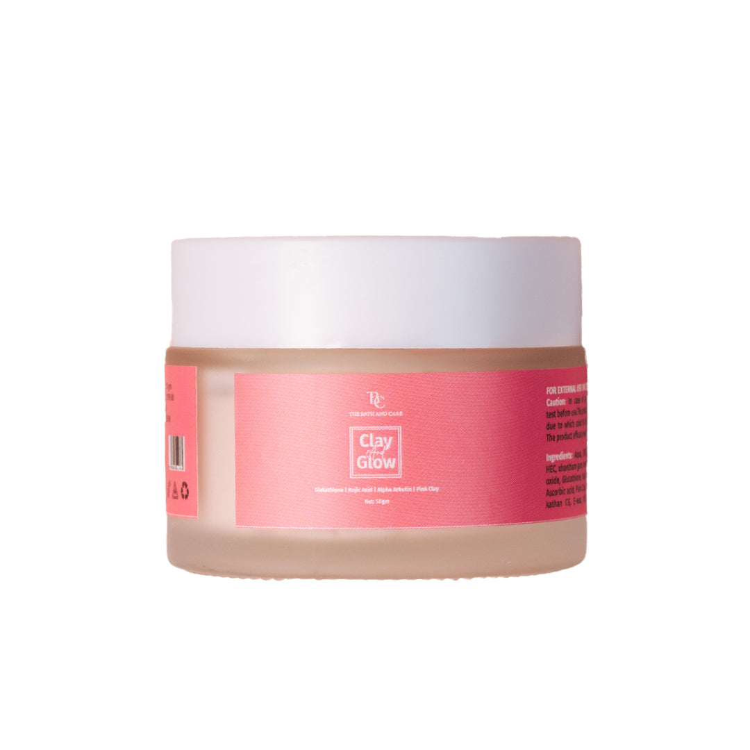 Pink Clay Mask - D Tan Face Mask The Bath and Care