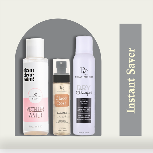 Dry Shampoo+ Glacee Rose + Micellar Water The Bath and Care