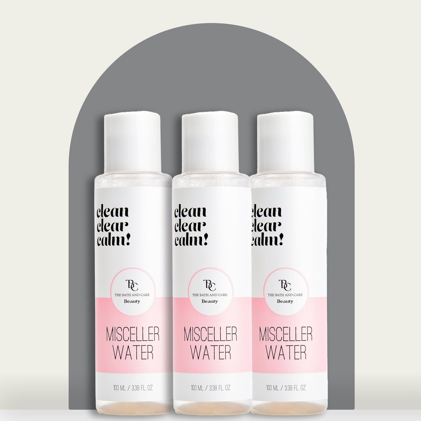 Pack of 3 Micellar Water The Bath and Care
