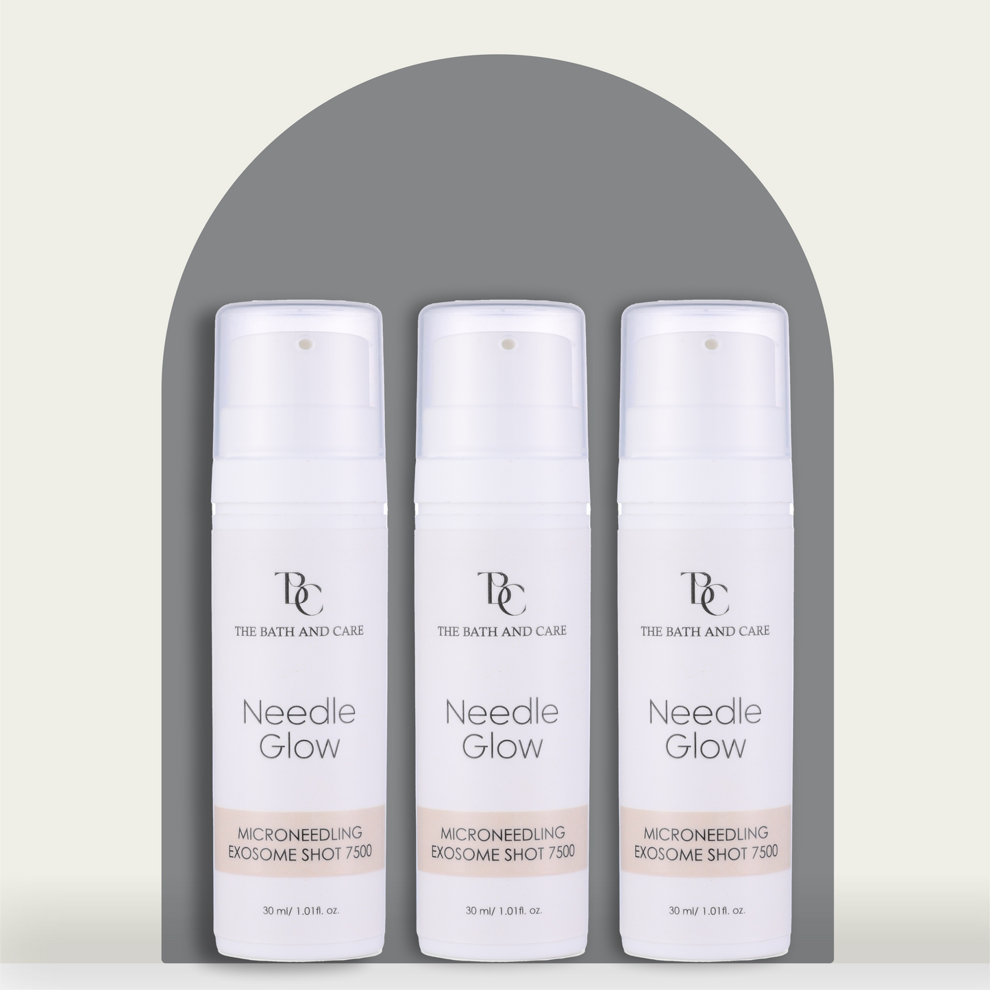 Pack of 3 Needle Glow - Advanced Exosome-Infused Skin Booster The Bath and Care