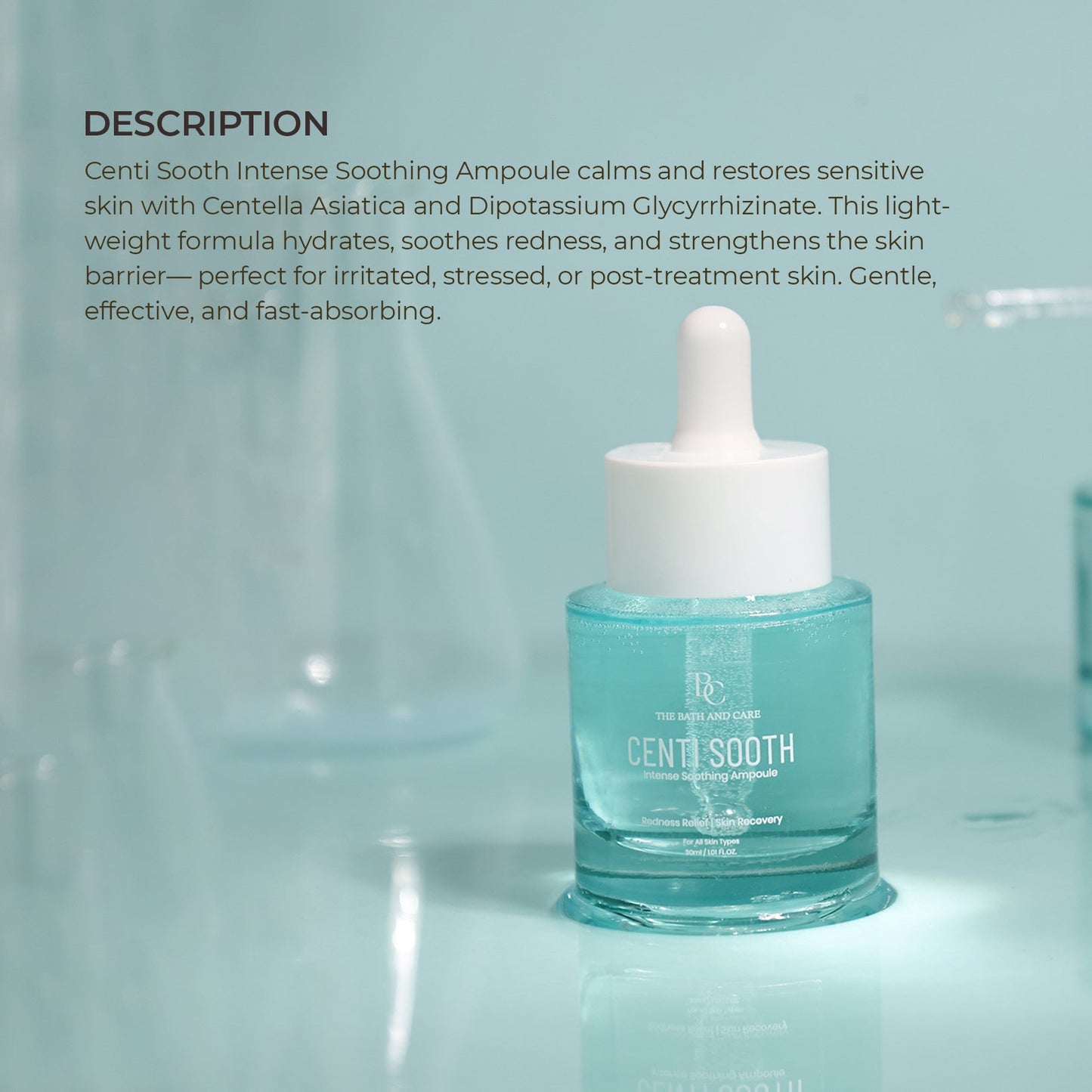 CENTI SOOTH - INTENSE SOOTHING AMPOULE The Bath and Care