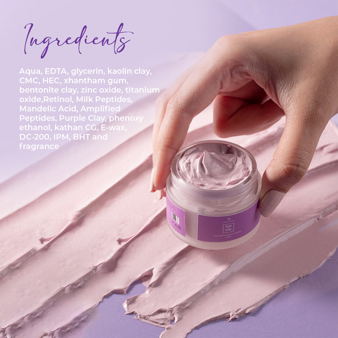 Purple Clay Mask - Anti Ageing Face Mask The Bath and Care