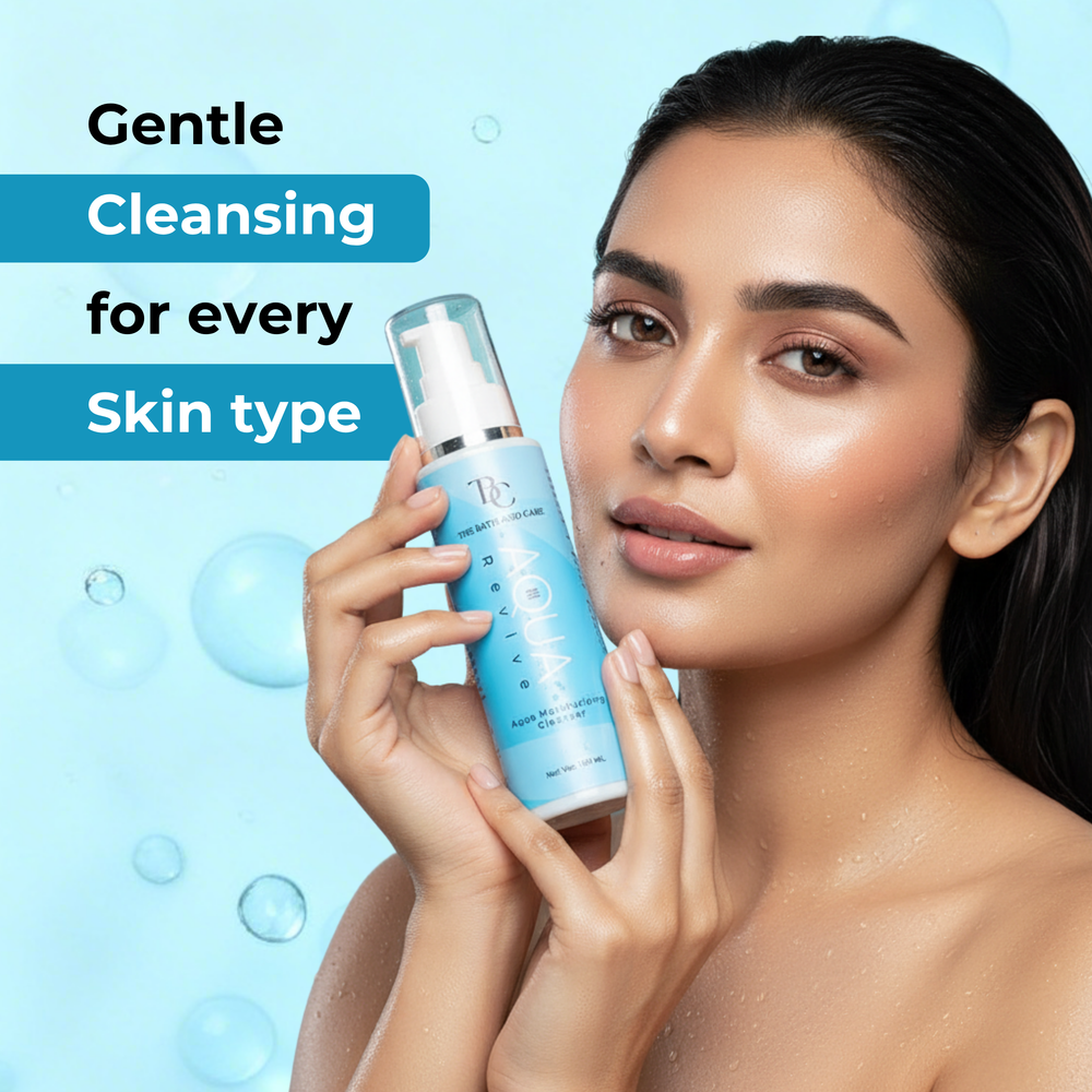 Moisturizing Face Wash & Cleanser With Hyaluronic Acid - Aqua Revive The Bath And Care