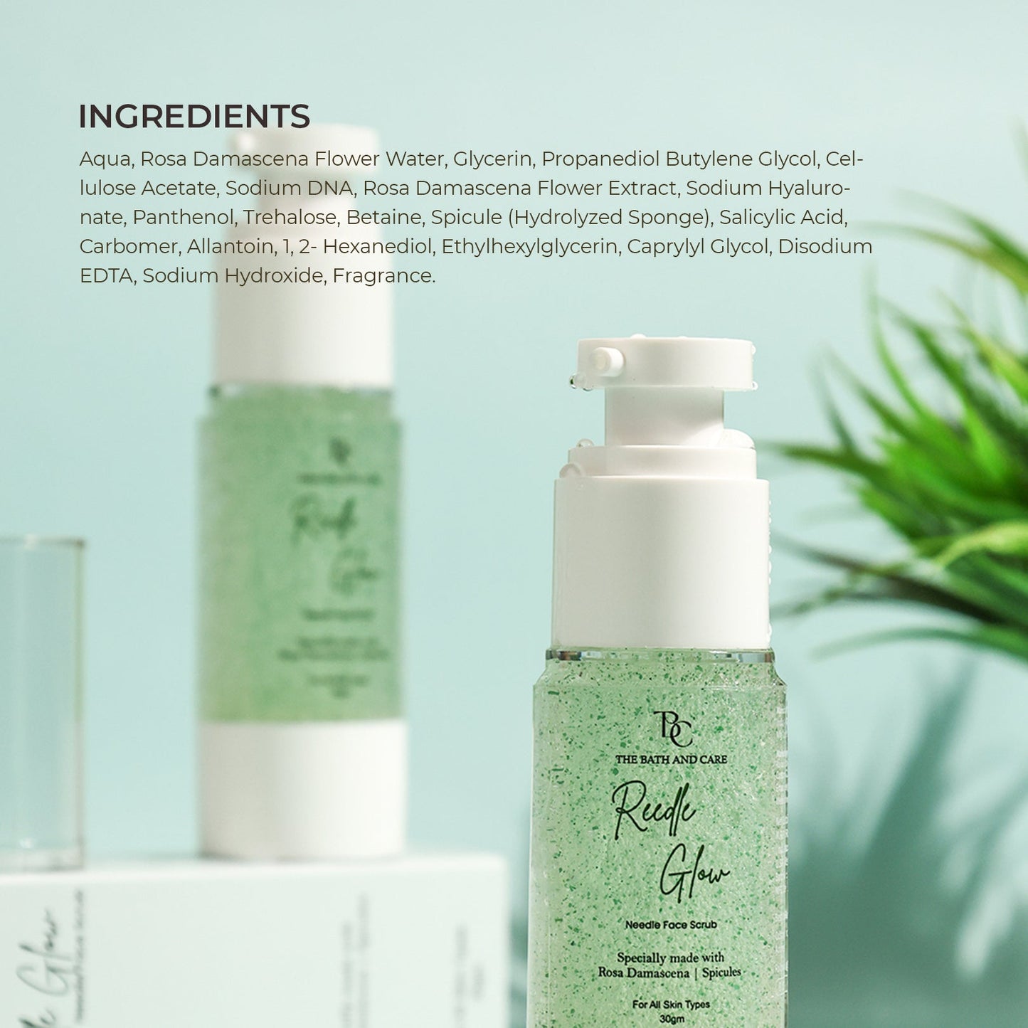 REEDLE GLOW - FACE SCRUB The Bath and Care