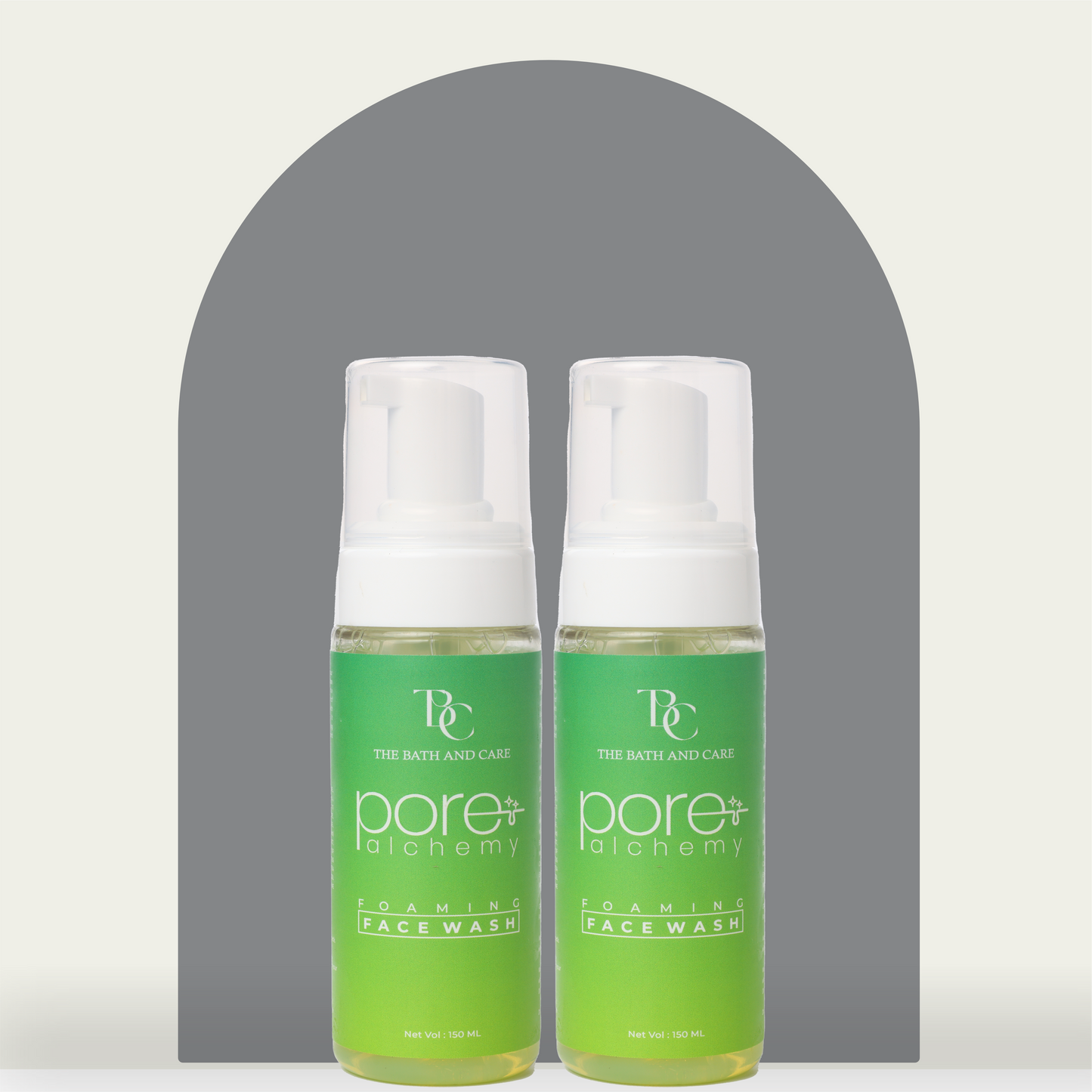 Combo of Pore Alchemy Pore Minimising & Oil Control Foaming Face Wash The Bath and Care