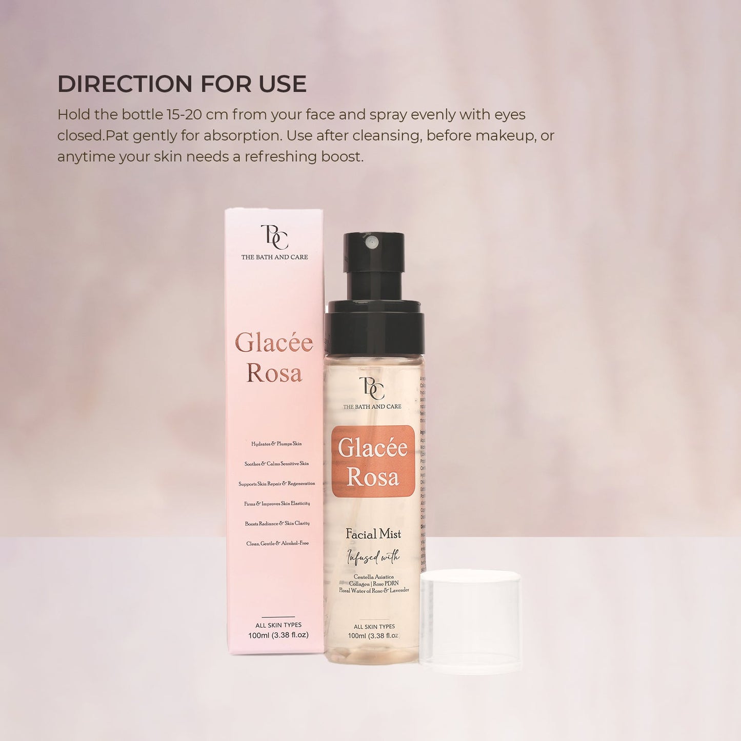 Glacee Rose The Bath and Care