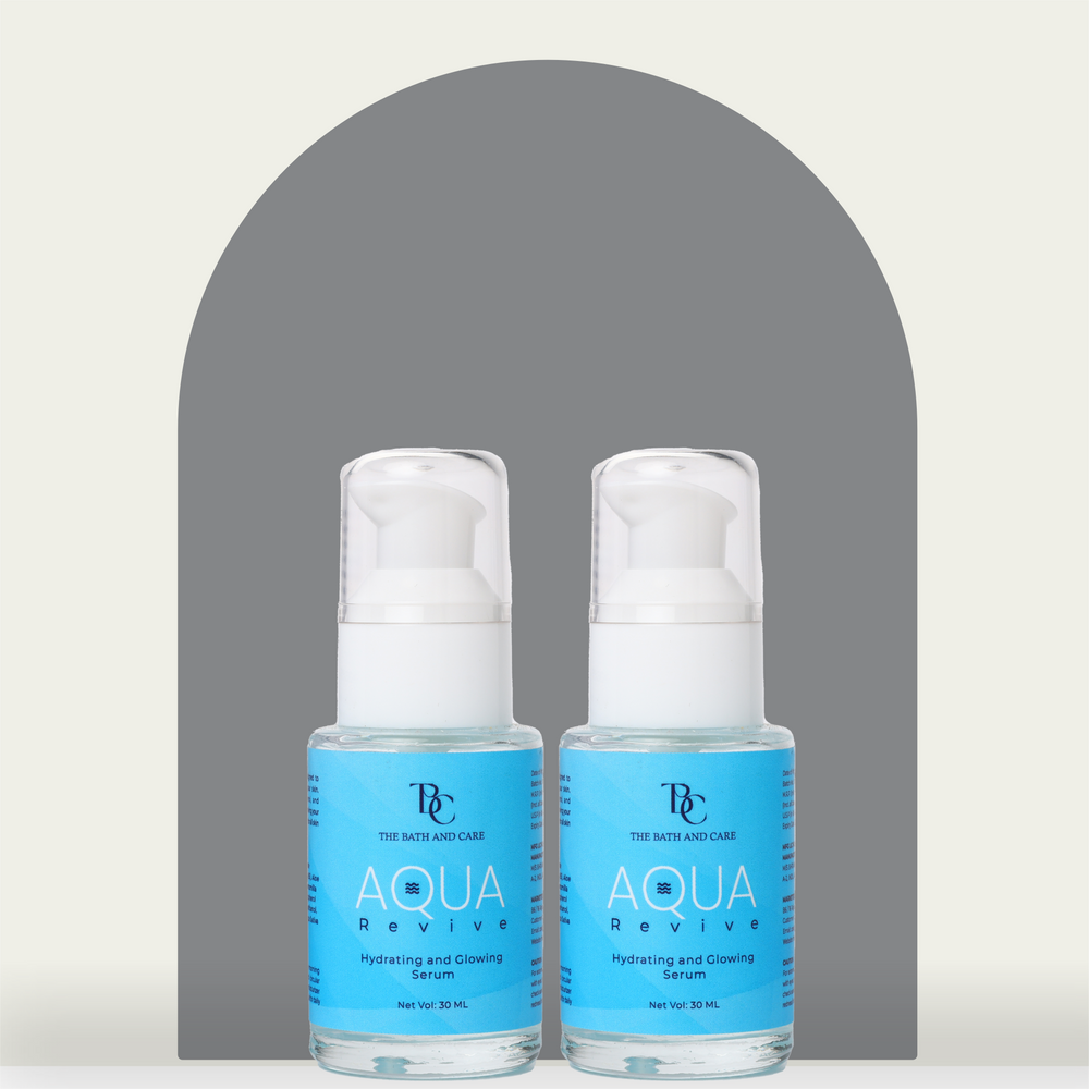 COMBO OF AQUA REVIVE - HYDRATING AND GLOWING SERUM The Bath And Care