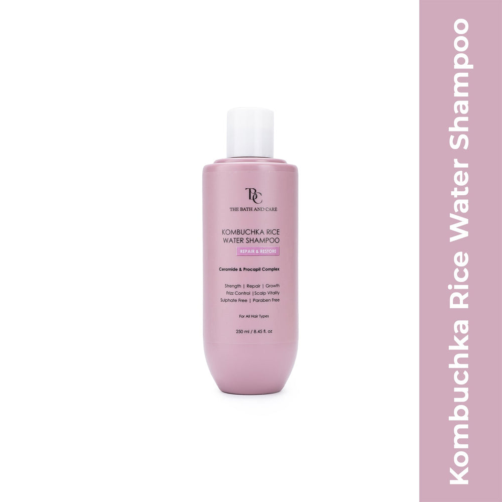 KOMBUCHKA RICE WATER SHAMPOO – REPAIR & RESTORE The Bath and Care