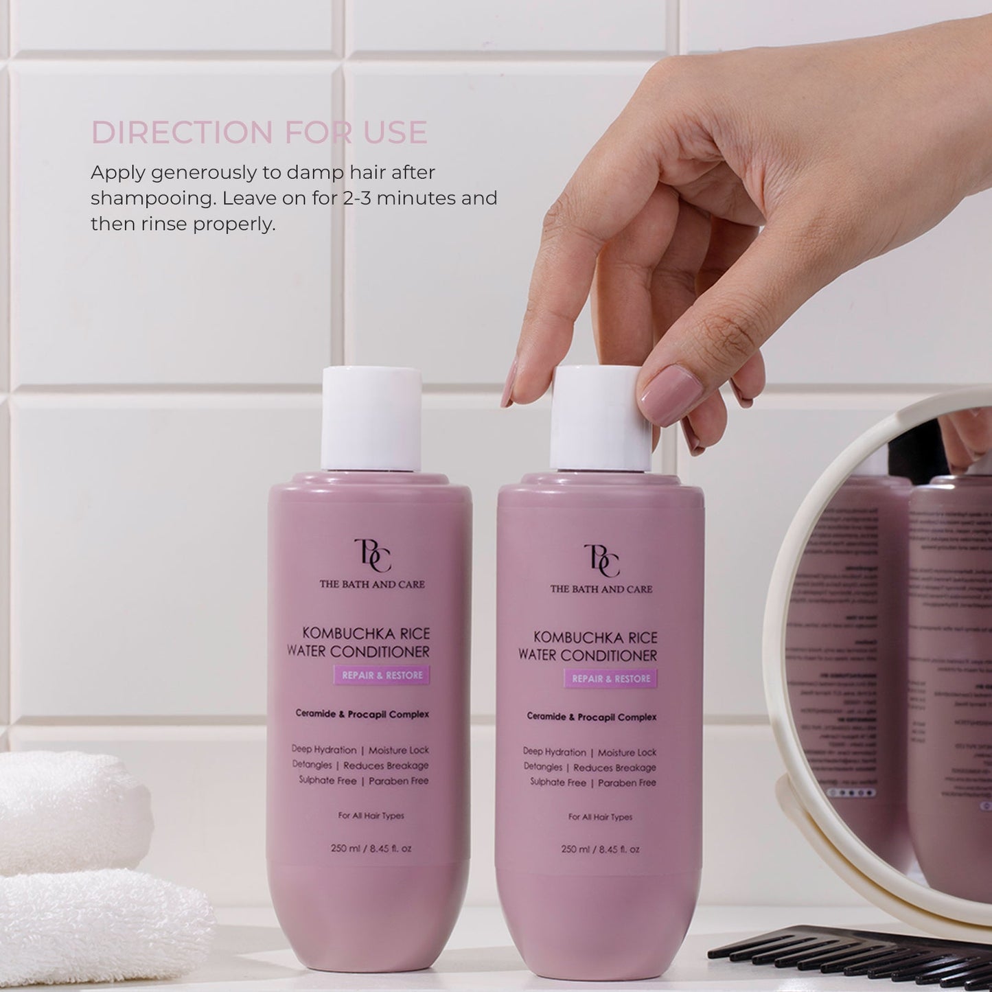 KOMBUCHKA RICE WATER CONDITIONER - REPAIR & RESTORE The Bath and Care