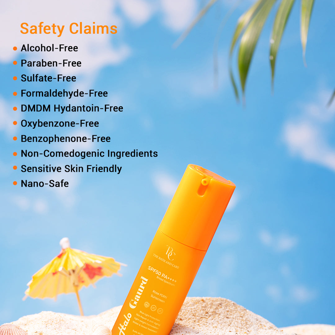 Halo Guard Hydrating Sunscreen Broad Spectrum SPF 50 PA++++ The Bath and Care