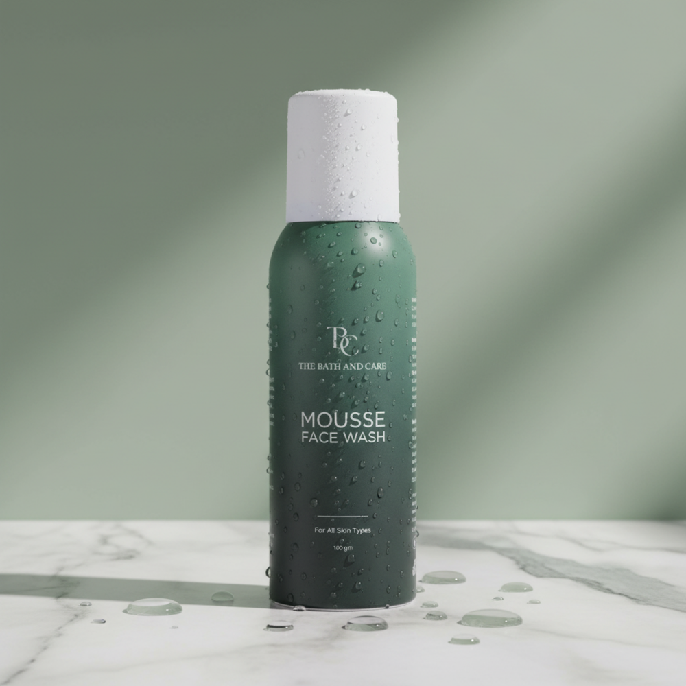 Mousse Face Wash The Bath and Care