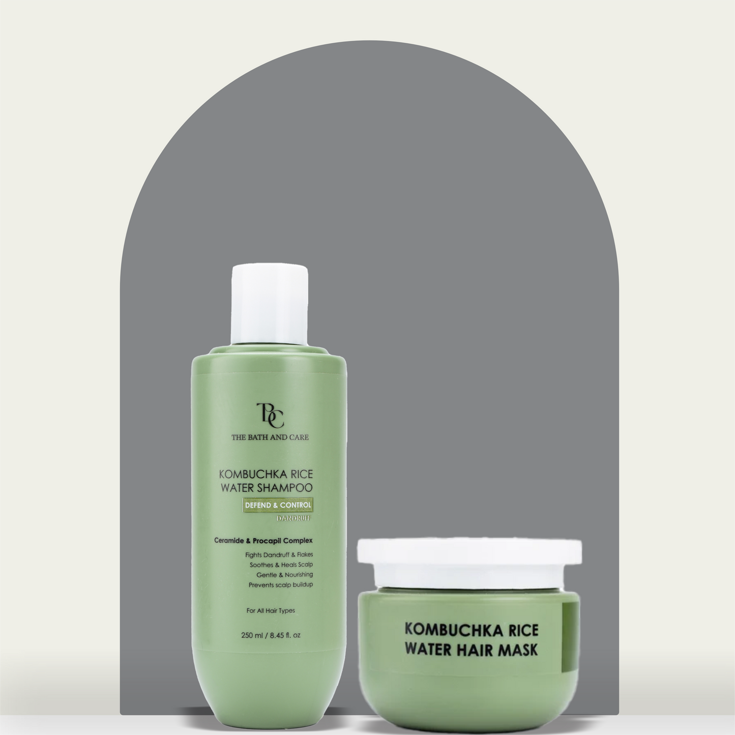 DEFEND AND CONTROL Hair Shampoo + DEFEND AND CONTROL Hair Mask The Bath and Care