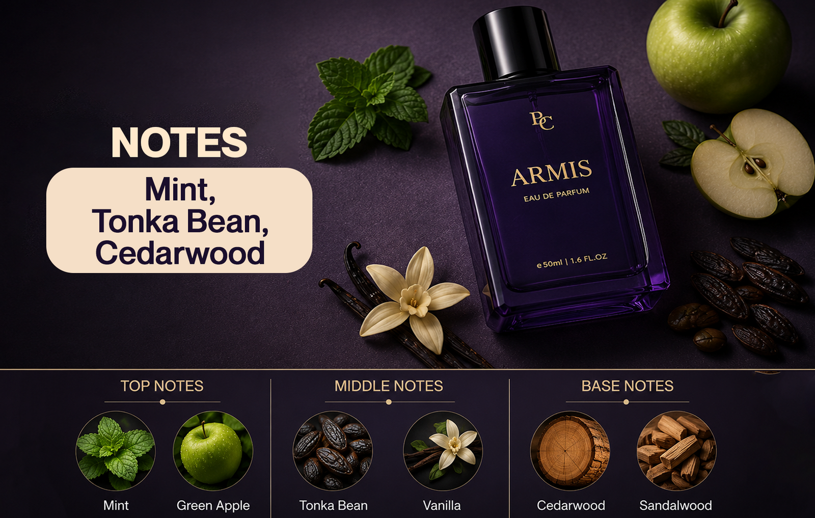 Armis fragrance | Insp. Versace Eros | 50ml