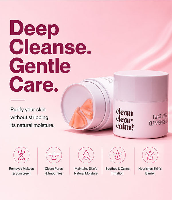 Makeup Remover Cleansing Balm for Waterproof Makeup