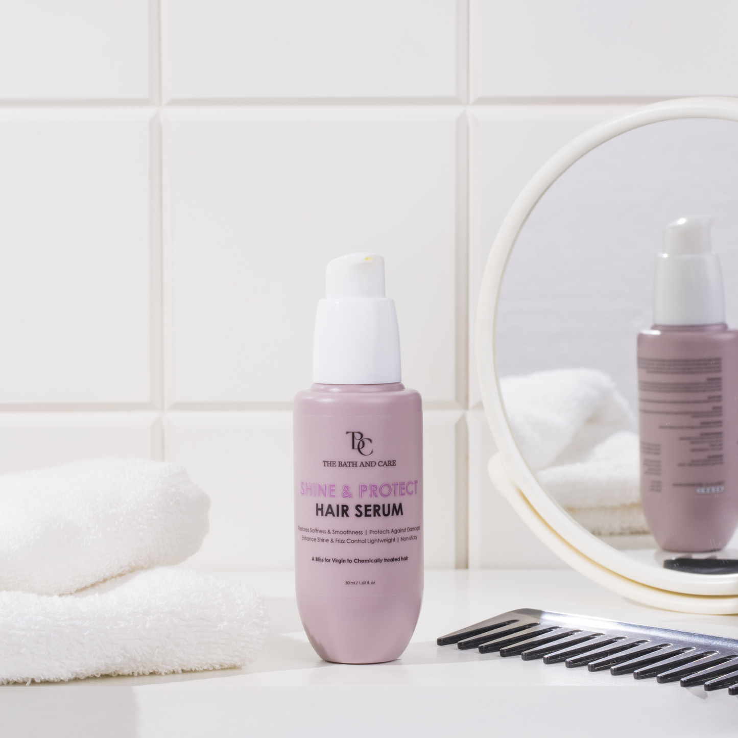 Shine and Protect Hair Serum The Bath and Care