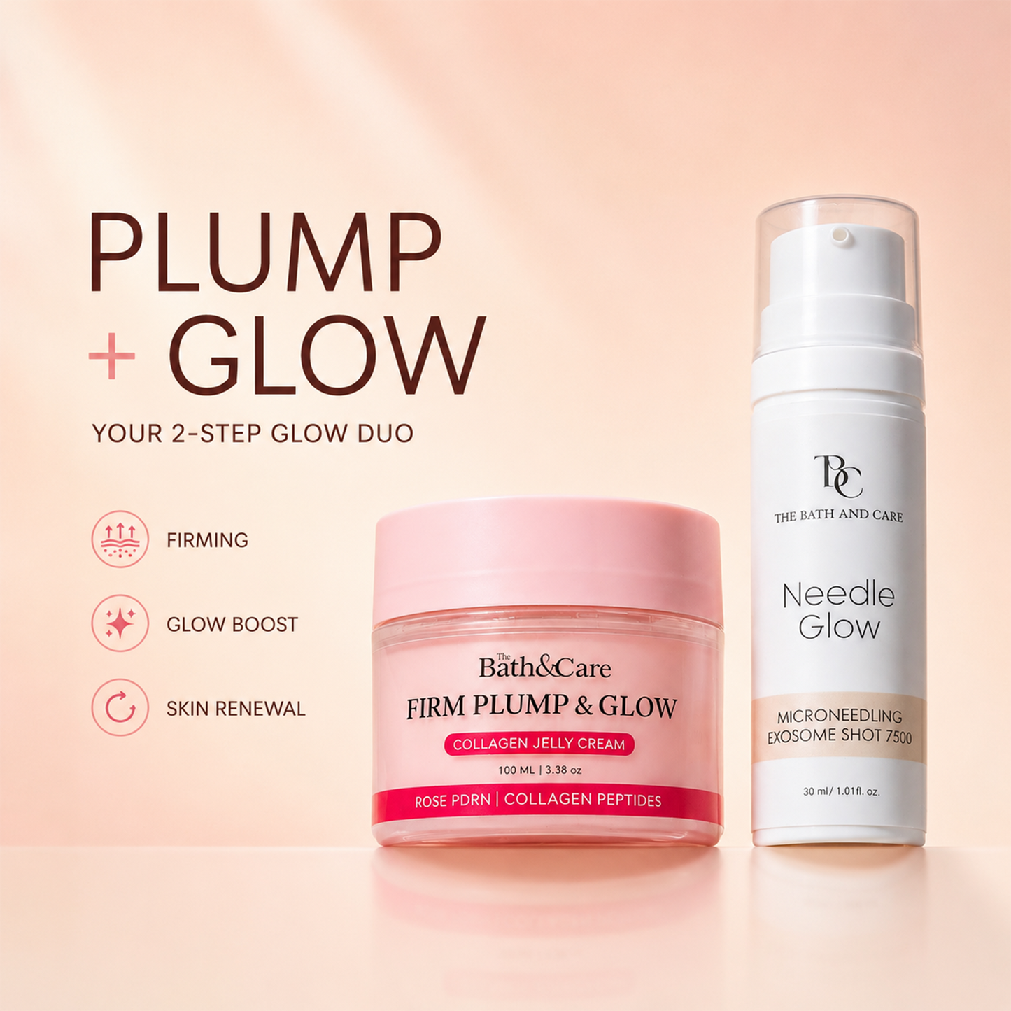 Plump & Glow Duo TBC - The Bath and Care