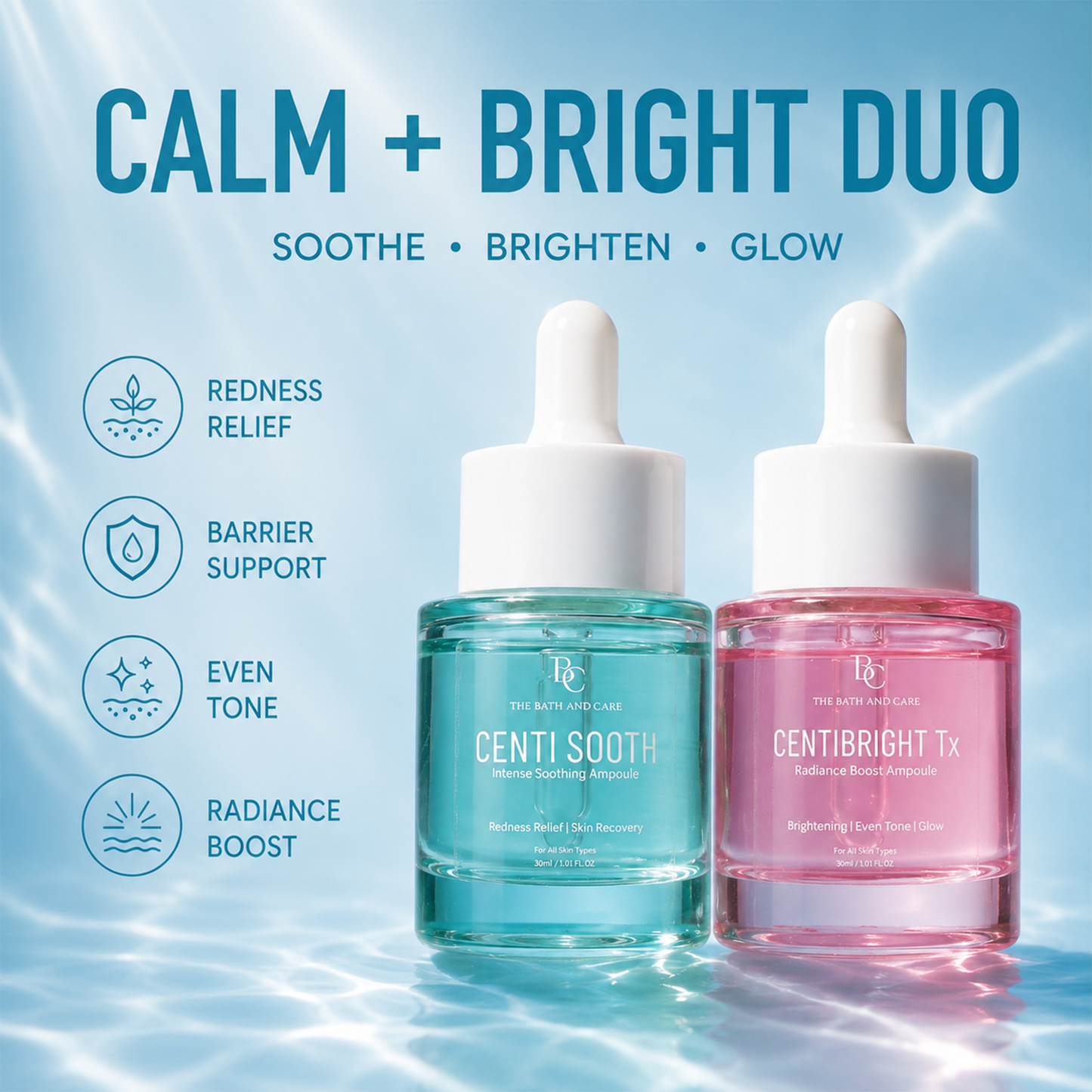 Soothe & Glow Duo TBC - The Bath and Care
