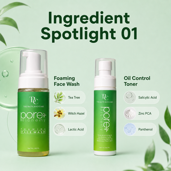 Combo Of Pore Alchemy The Bath and Care