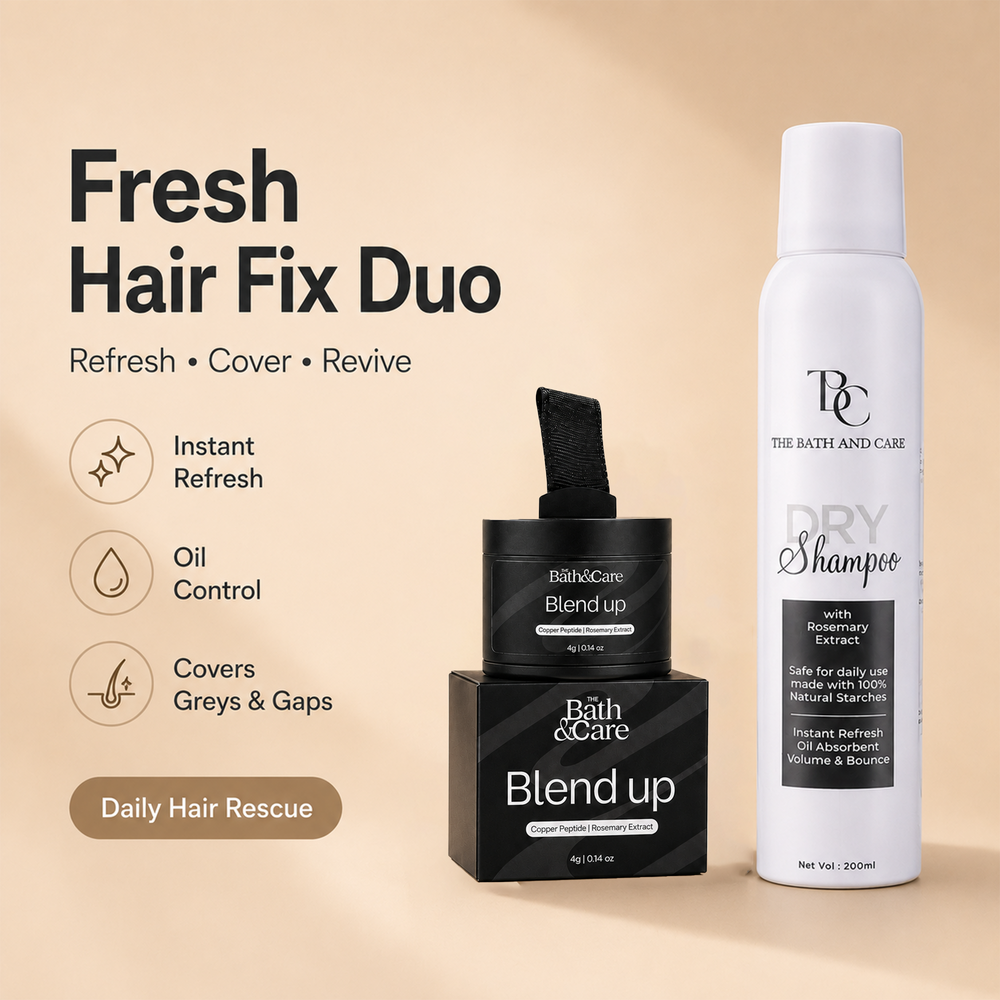 Buy Dry Shampoo and Get Blend Up - Hair Cover Up Powder Free The Bath and Care