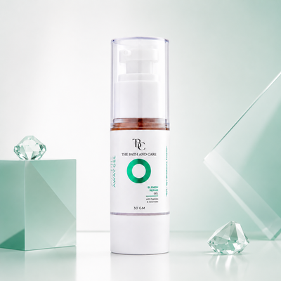 Acne Away Gel – Anti Acne Face Gel with Aloe Vera, Tea Tree, Clove Oil, Peptides & Ceramides The Bath and Care