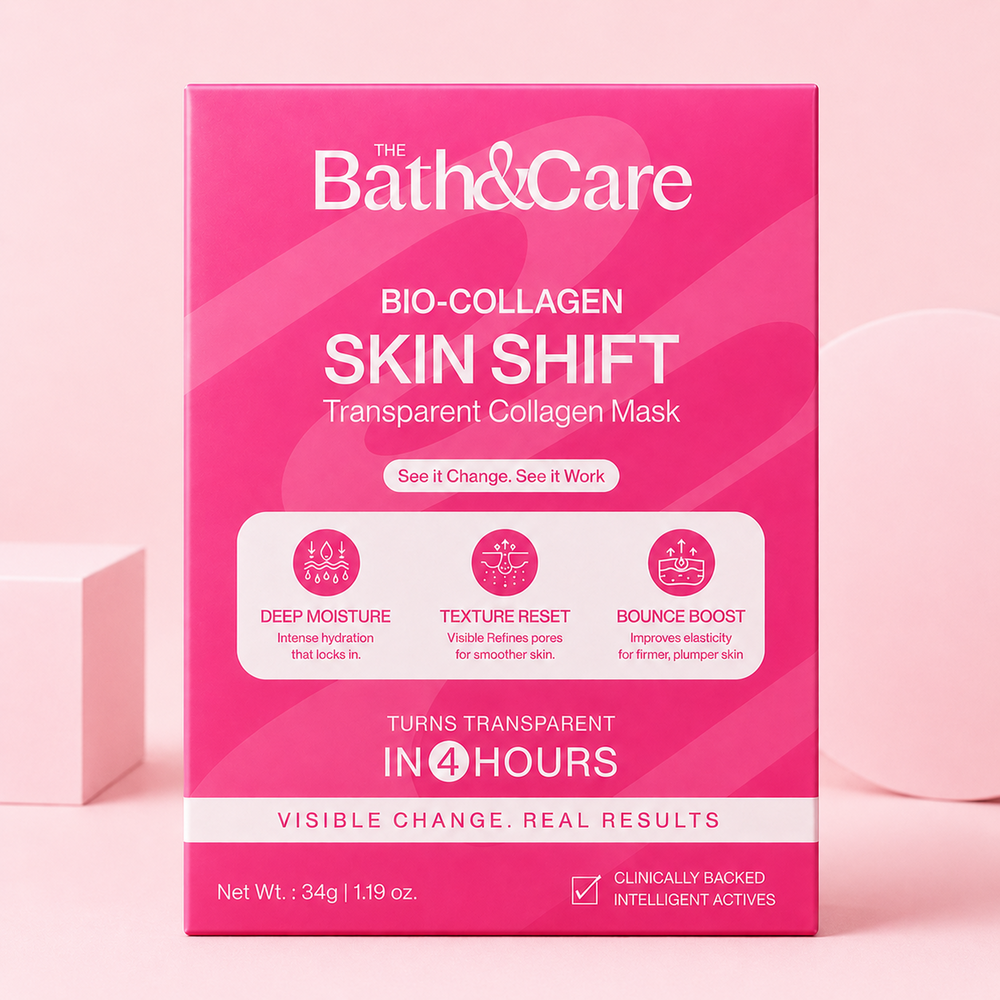 Bio-Collagen Real Deep Mask | Hydrating Overnight Hydrogel Mask for Pore Minimizing & Elasticity Boost | Korean Glass Skin The Bath and Care