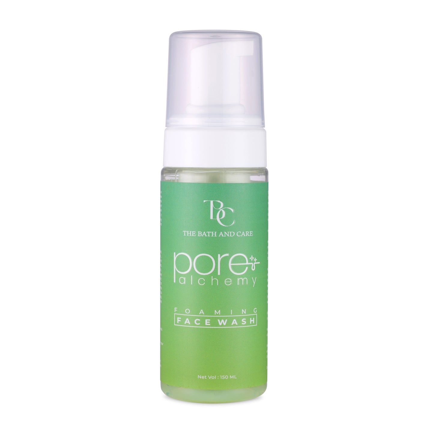 Combo of Pore Alchemy PORE MINIMISING & OIL CONTROL FOAMING FACE WASH The Bath and Care