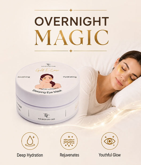 Gold E-Care Hydrogel Under-Eye Patches for Dark Circles & Puffiness