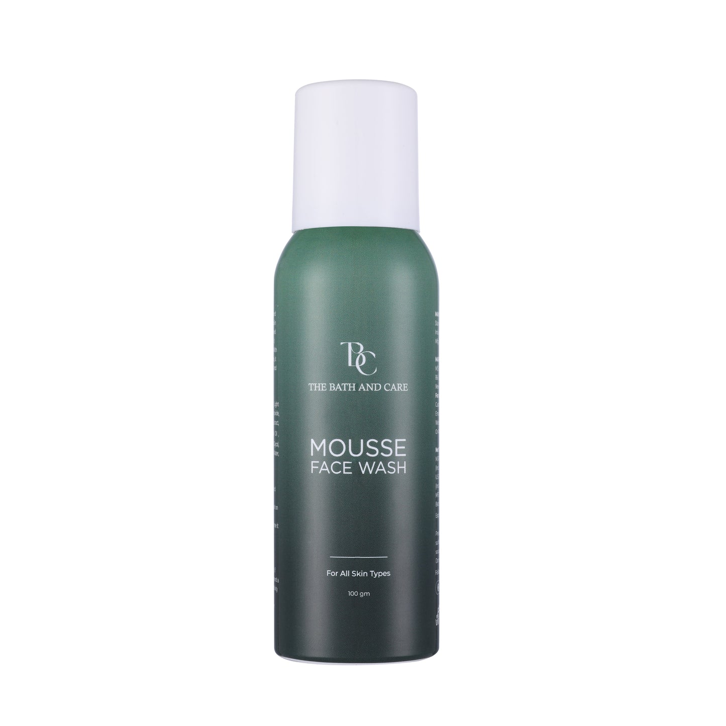 Mousse Face Wash The Bath and Care
