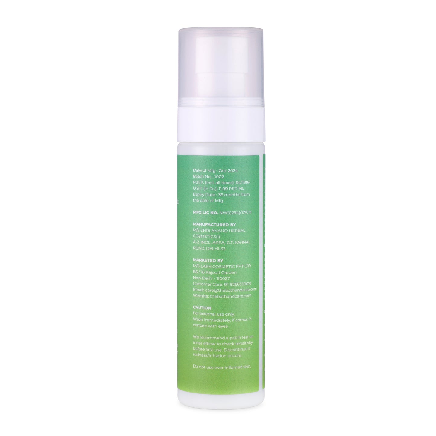 Buy Salicylic Acid Face Toner - The Bath and Care