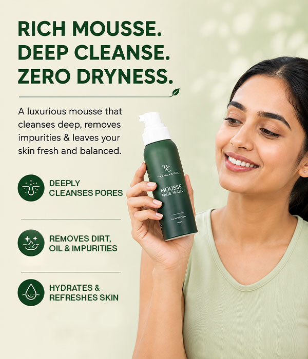 Mousse Face Wash with Kaolin & Chamomile