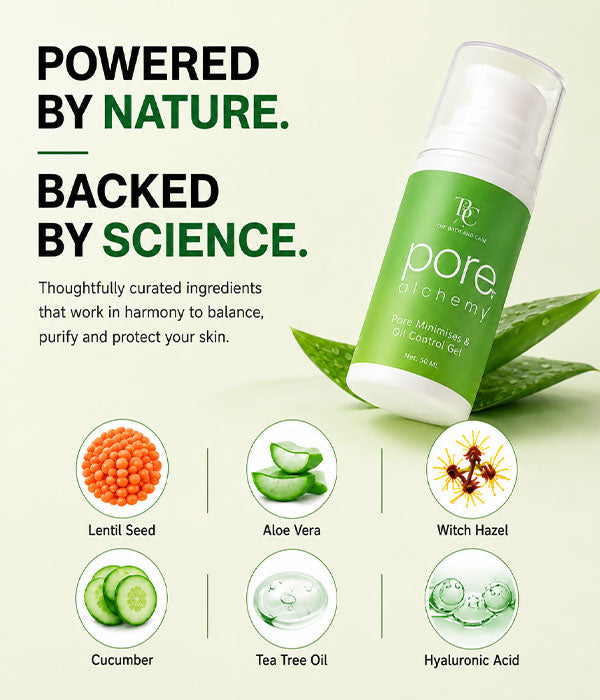 Pore Alchemy Oil Control Gel Moisturizer for Oily Skin