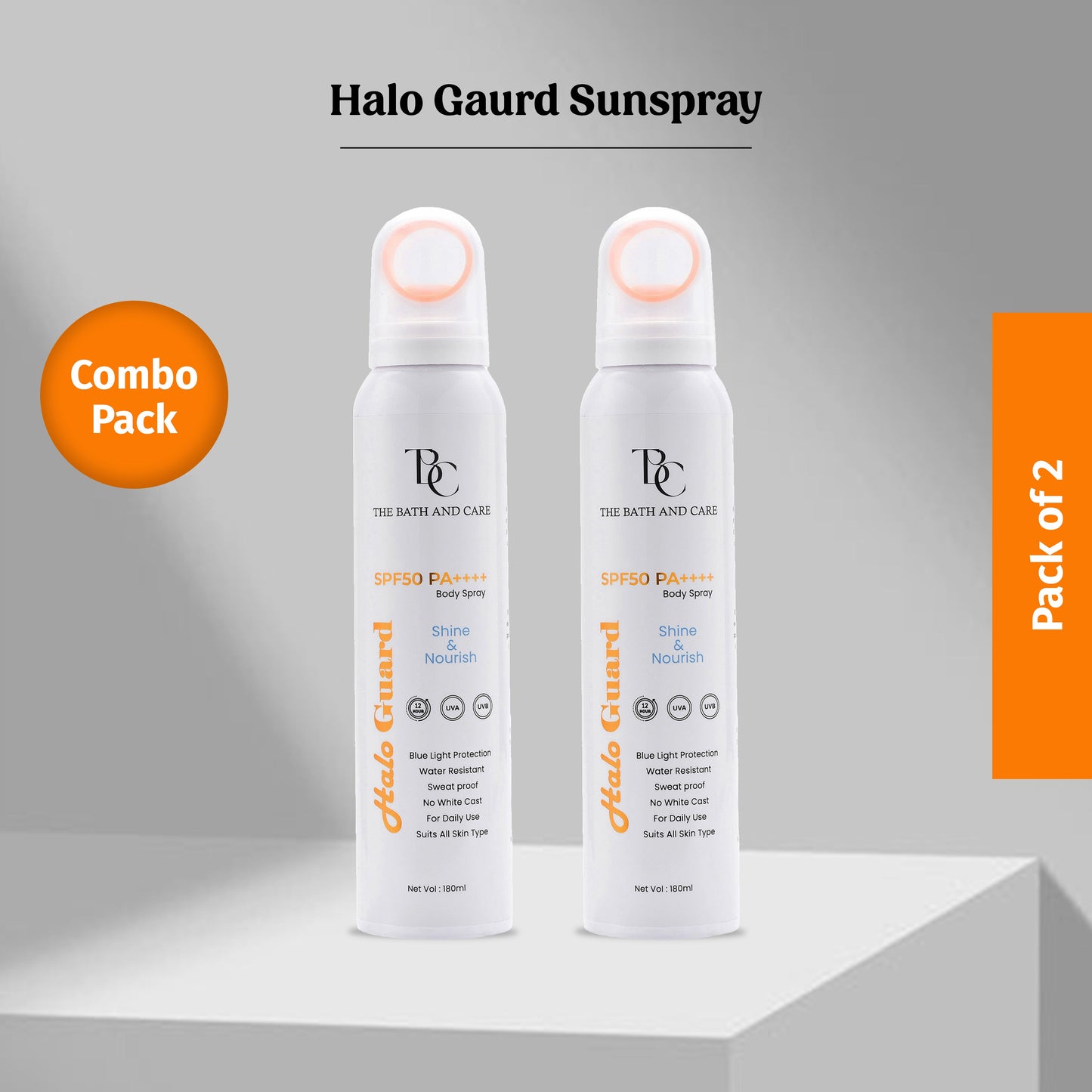 Pack of 2 Halo Guard - Sunspry The Bath and Care