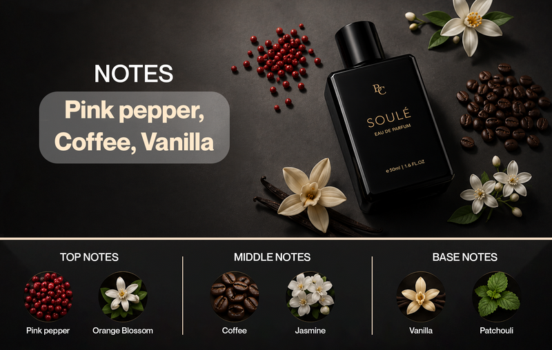 Soule fragrance | Insp. by YSL Black Opium | 50ml