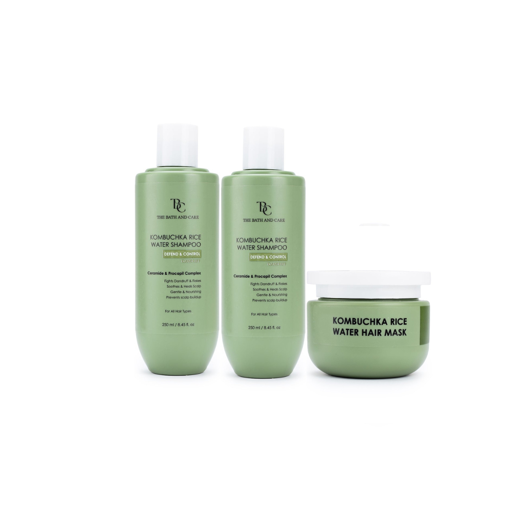 COMBO of 2 DEFEND AND CONTROL Hair Shampoo + DEFEND AND CONTROL Hair Mask The Bath and Care