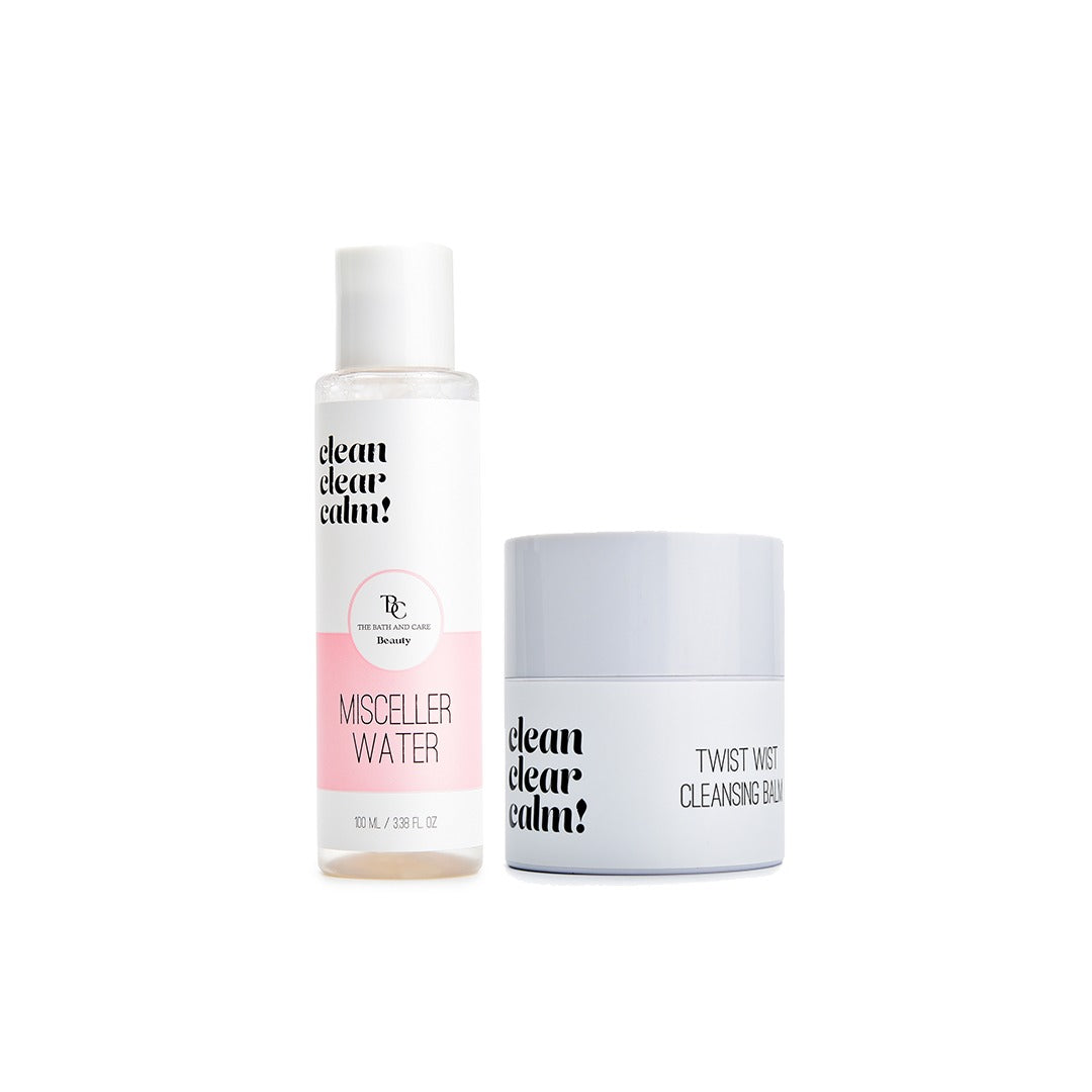 Makeup Remover Balm & Micellar Water Combo The Bath and Care