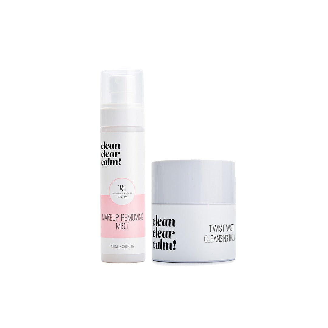 Makeup Remover Balm & Makeup Removing Mist Combo The Bath and Care