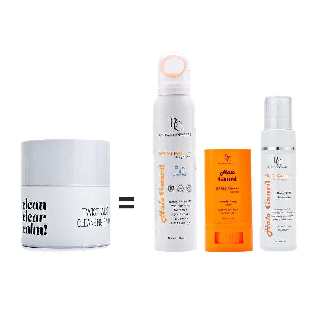 Makeup Remover Balm + Sunscreen Range The Bath and Care