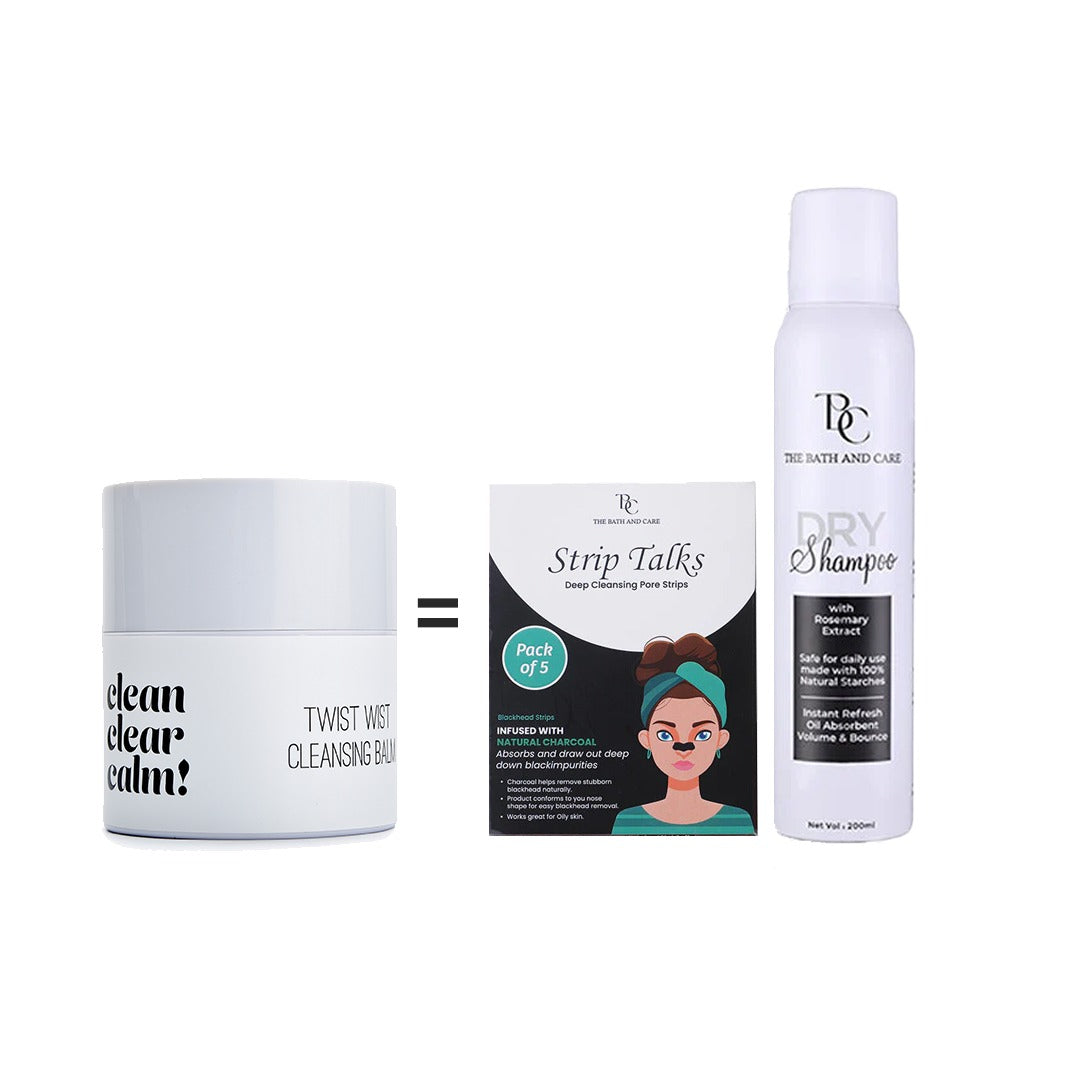 Makeup Remover Balm + Strip Talks + Dry Shampoo The Bath and Care