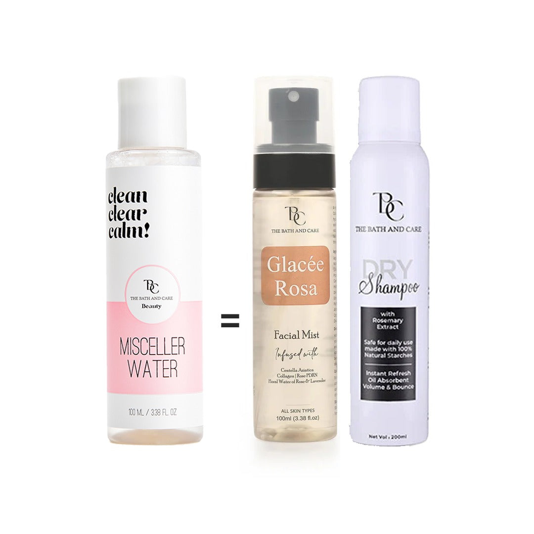 Dry Shampoo+ Glacee Rose + Micellar Water The Bath and Care