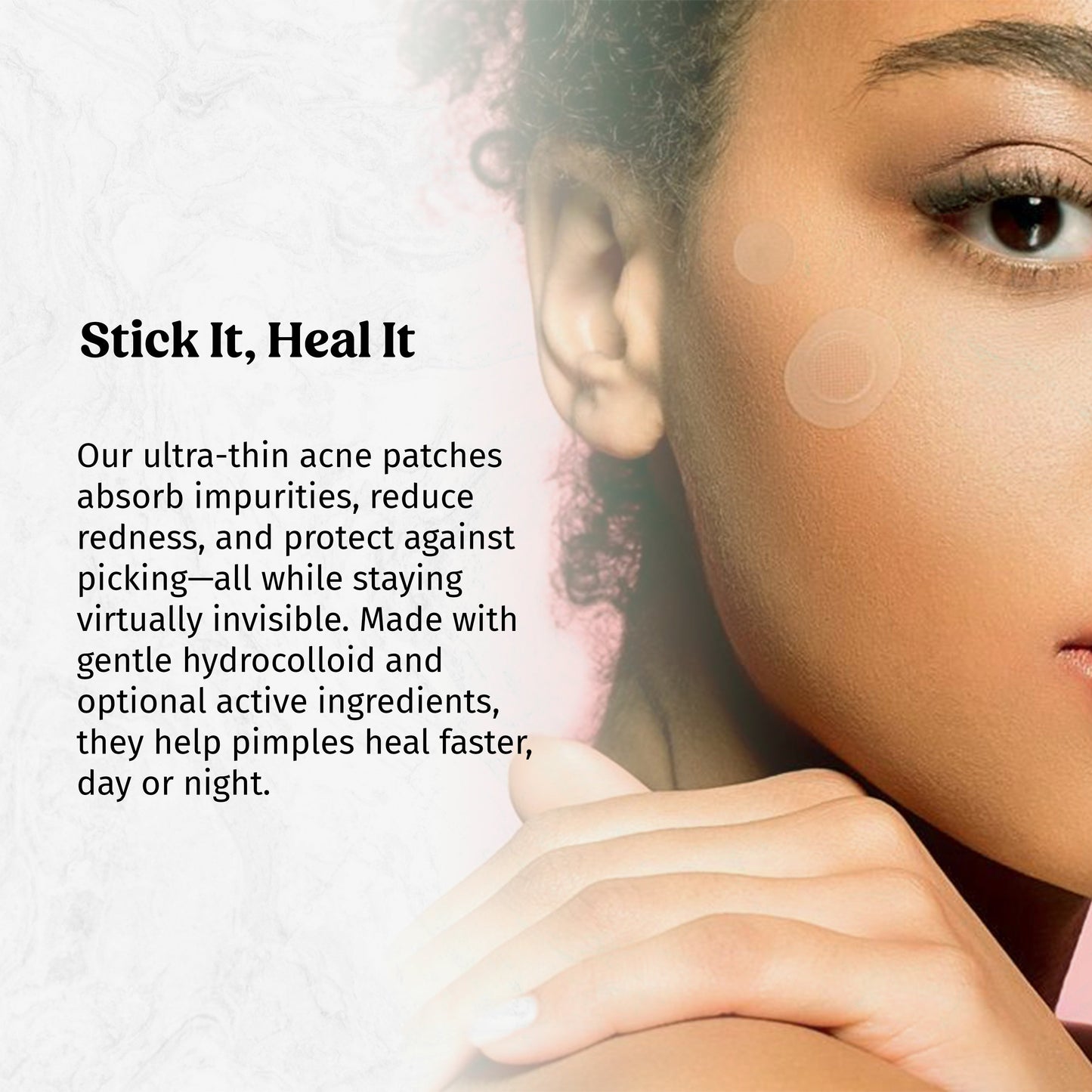 Clear Cue Acne Patches – Overnight Pimple Solution with Hydrocolloid Technology The Bath and Care