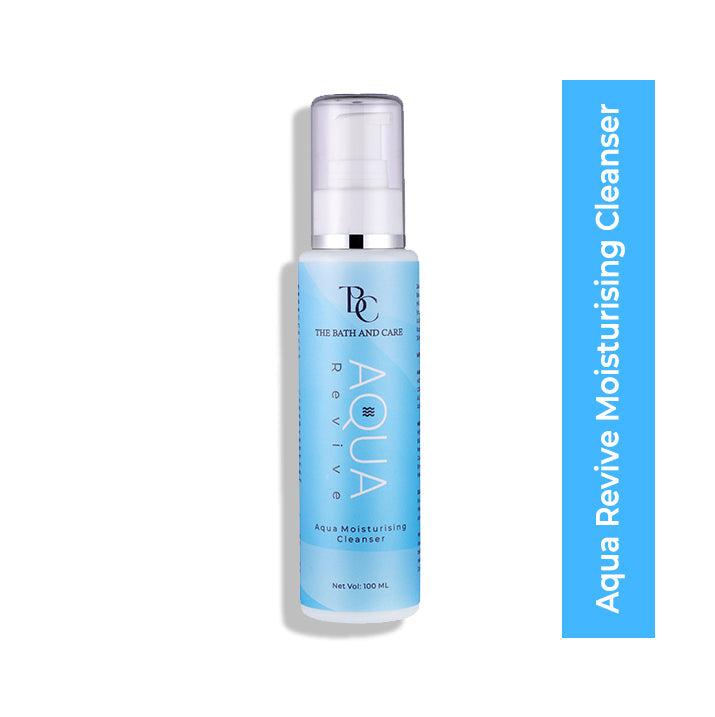 Moisturizing Face Wash & Cleanser With Hyaluronic Acid - Aqua Revive The Bath And Care