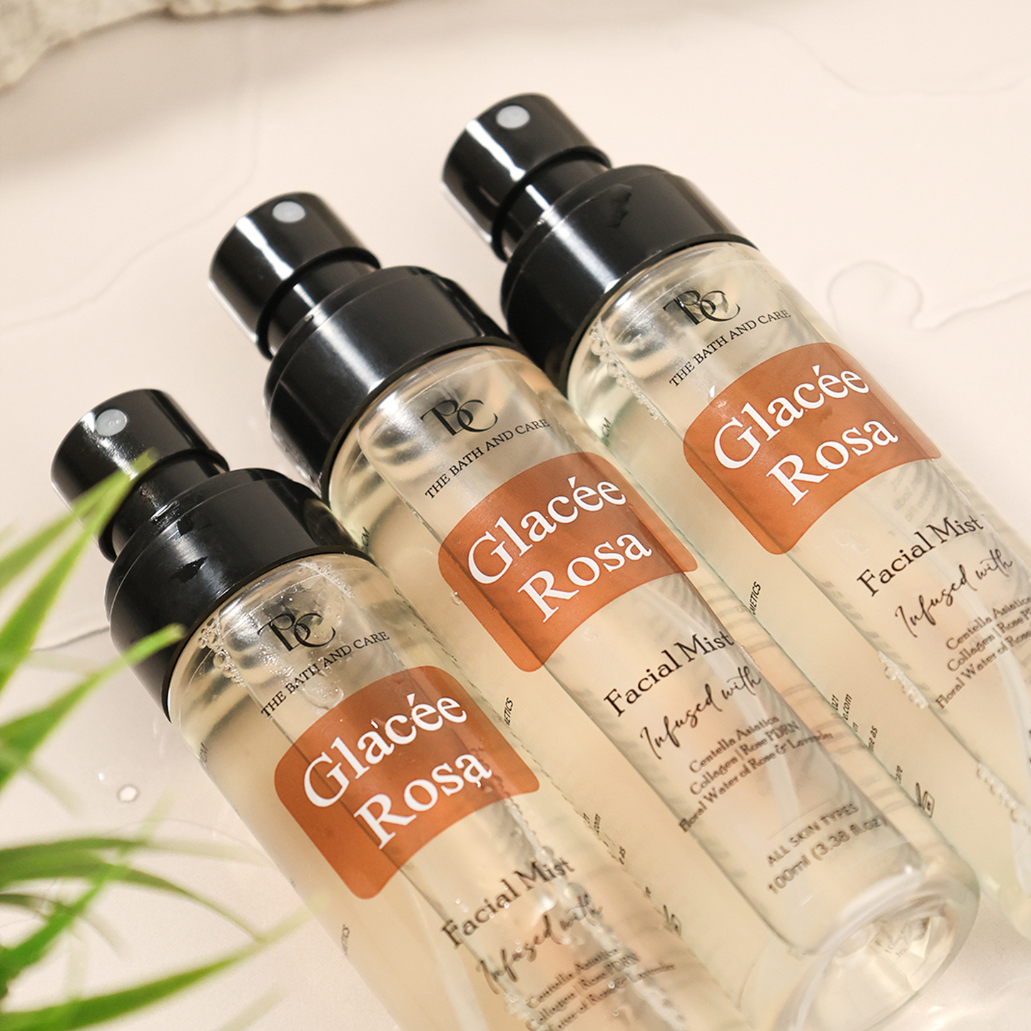 Glacee Rose - Facial Mist - Toner The Bath and Care