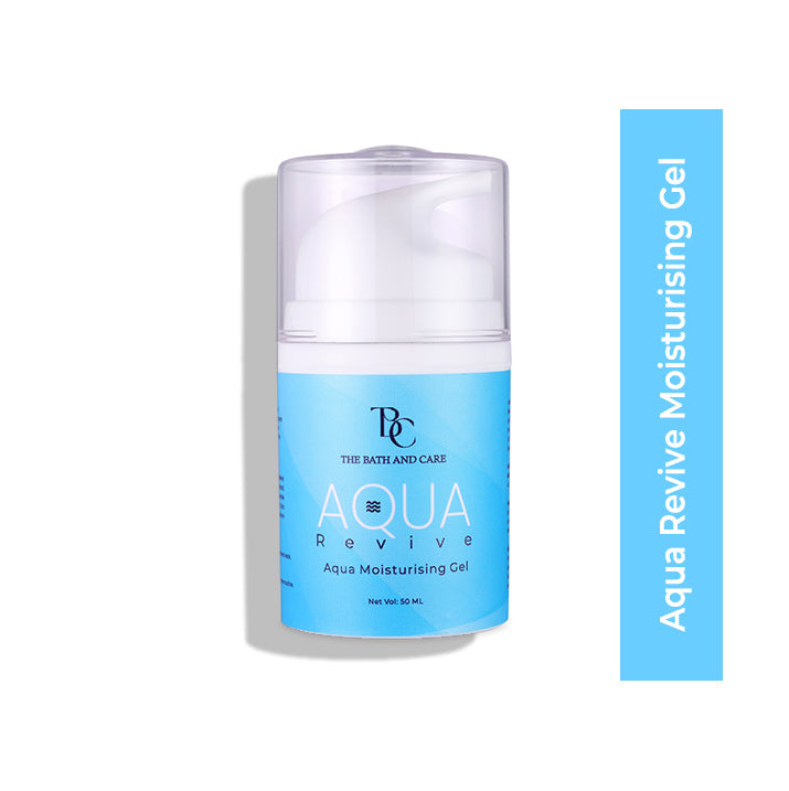 Hydrating Moisturizer Face Gel With Rice Water Extract - AQUA REVIVE The Bath And Care