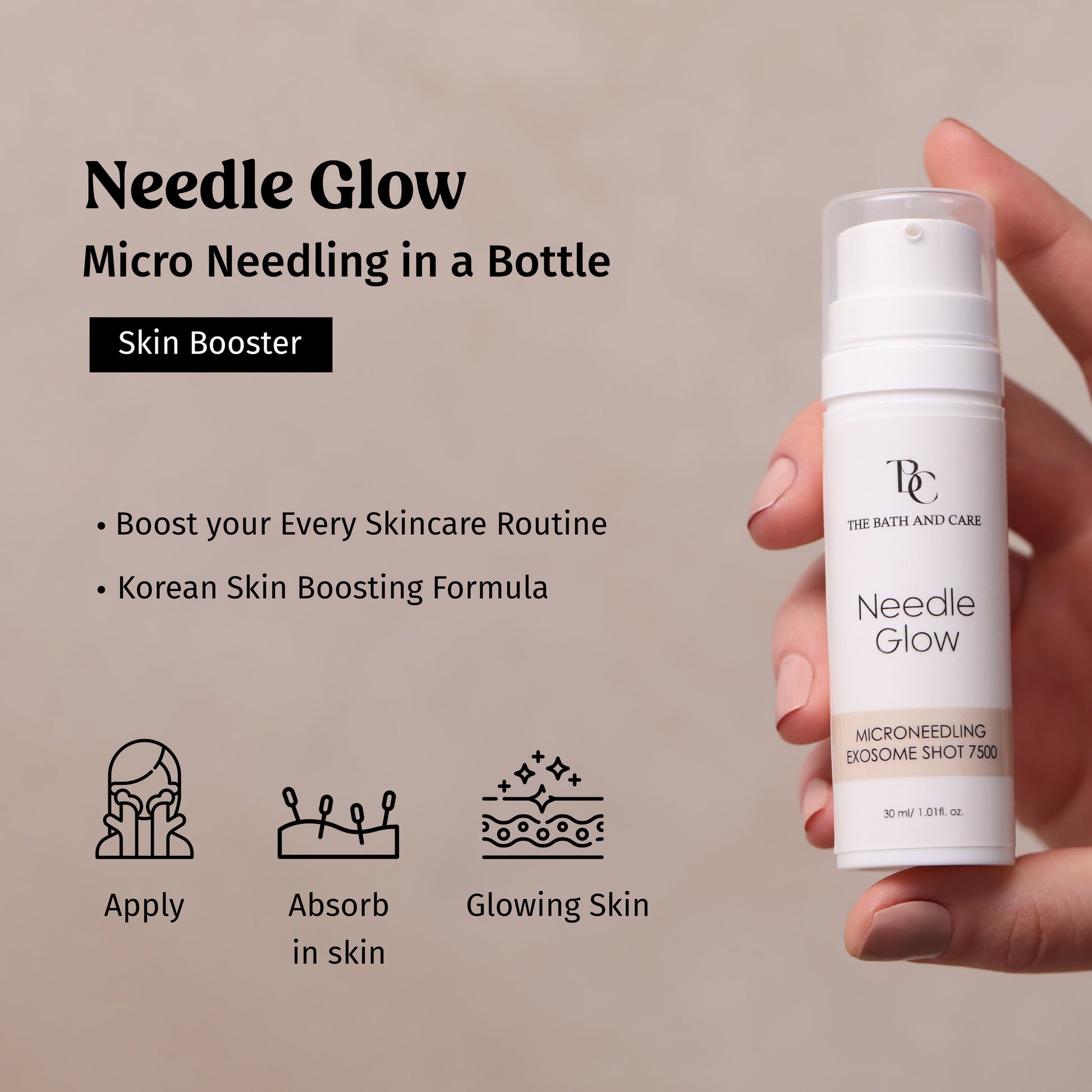Needle Glow - Advanced Exosome-Infused Skin Booster The Bath and Care